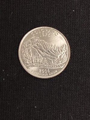 2006 D Colorado State Quarter BU From OBW Free Shipping - Image 1 of 2