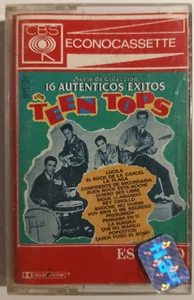 LOS TEEN TOPS - 16 AUTENTICOS EXITOS - 1984 MEXICAN TAPE ALBUM, LATIN ROCK - Imagen 1 de 4