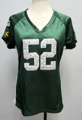 Ropa del equipo de la NFL Green Bay Packers Clay Matthews Jersey Dorado y Encaje Para mujer M Foto 1 de 4