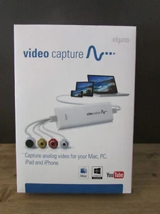 Elgato USB Analog Video Capture for Mac, PC, iPad, iPhone - NEW! - Afbeelding 1 van 5