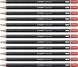STABILO - Bleistift - Exam Grade - 12er Pack - Härtegrad 2B Graphitstift - Bild 1 von 3