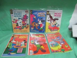 Lote de 6 cómics Gold Key Whitman Mickey Mouse 2M15 - Imagen 1 de 4