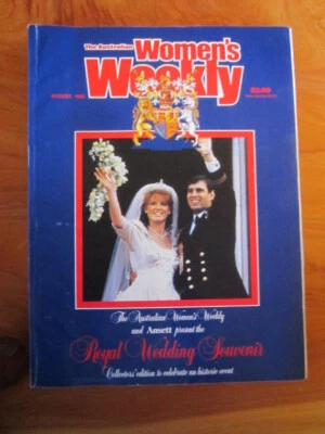 MAGAZINE THE AUSTRALIAN WOMEN'S WEEKLY AUGUST 1986  GREAT  ** MUST SEE - Image 1 of 2