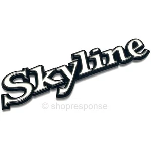 Insignia emblema original Nissan Datsun Skyline C110 KPGC110 GC110 JDM JAPÓN - Imagen 1 de 2