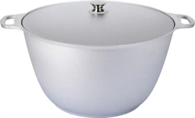 Kukmara XXXL Koch-Topf mit Deckel 20 Liter Aluguss Kazan Kasan Wok Gulasch 40cm - Bild 1 von 2