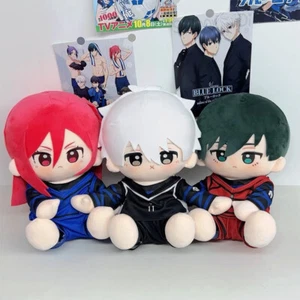 Muñeca de peluche BLUE LOCK Nagi Seishiro Chigiri Hyoma Rin Itoshi juguete de peluche de vestir - Imagen 1 de 23