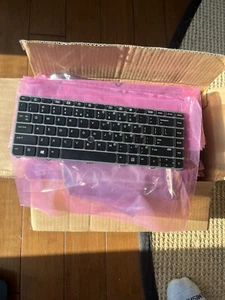 New For HP 819877-B31 836308-B31 821177-B31 NSK-CY2BV US Backlit keyboard - Picture 1 of 4