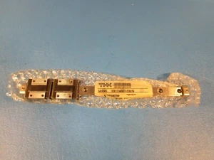THK, 2RSR12ZMUUC1 + 220 LPM, TWO RSR12ZM Linear Blocks on a 220mm Rail - Picture 1 of 7