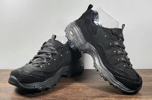 Skechers D'Lites SN11949 Black Memory Foam Sneakers Women's Size 8 - Picture 1 of 11