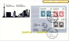 CANADA 1978 CANADIAN DEFINITIVES TORONTO CAPEX FACE $1.69 STAMP SET COVER FDC