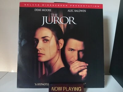 The Juror - Widescreen Laserdisc - Demi Moore & Alec Baldwin Columbia Tristar - Image 1 of 4