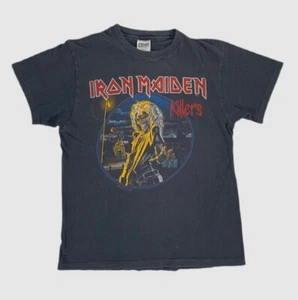 Vintage Iron Maiden Killers T-Shirt Reprint Size S-4XL Fans Gift Gift All Size - Picture 1 of 5