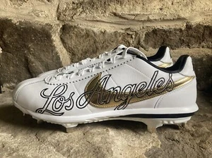 Nike Lunar Cortez 2022 All Star Los Angeles Baseball Cleats CV5565-101 Sz 12 New - Picture 1 of 7