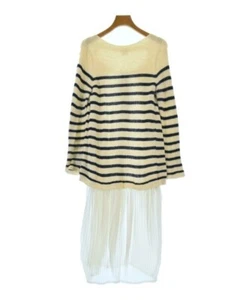 JUNYA WATANABE Dresses CreamxNavyxWhite M 2200562600054 - Picture 1 of 7