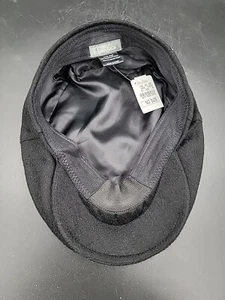 NEW Neiman Marcus Mens Newsboy Hat Cap Classic Camel  Wool One Size Fits All - Picture 1 of 3