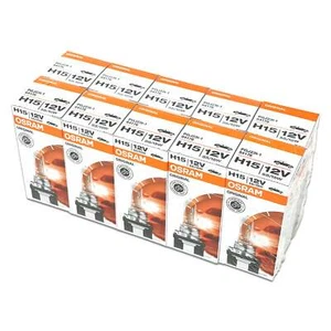 Osram ORIGINAL OEM H15 bombillas halógenas para faros 64176 55W / 15W DOT alto paquete de 10 - Imagen 1 de 10