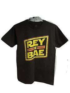Teefury Star Wars Rae Rebel Brown Graphic Mashup T-Shirt Small Stretch Cotton - Picture 1 of 4