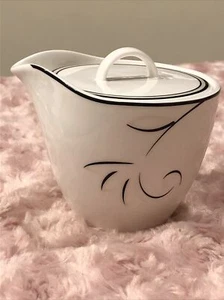 Simply Fine “Voila By Lenox” Creamer/Sugar Combination W/Lid - Picture 1 of 8