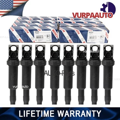 Катушка зажигания подлинная 8 упаковок для BMW обновленная с загрузочным разъемом 0221504470 от оригинального производителя - Изображение 1 из 4