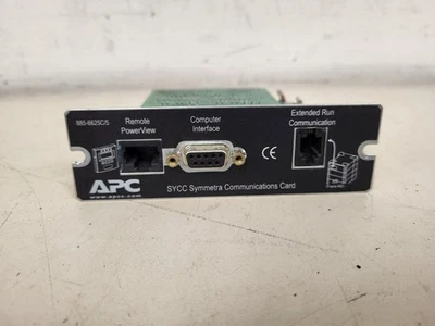APC SYCC Symmetra Communications Card 885-6625C/5 used - Image 1 of 4