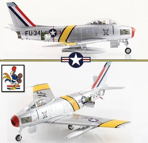 Hobby Master 1/72 HA4323 F-86F Sabre USAF 67th FBS, MiG Poison, James Hagerstrom - Foto 1 di 11