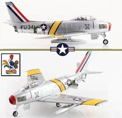 Hobby Master 1/72 HA4323 F-86F Sabre USAF 67th FBS, MiG Poison, James Hagerstrom - Immagine 1 di 4