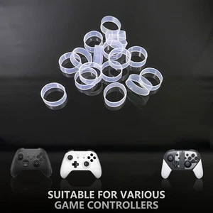 10pc Textured Joystick Protections Rings for P5 Easy to Install Thumbstick Rings - Picture 1 of 9