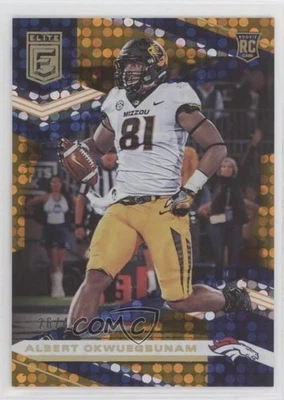 2020 Panini Donruss Elite Rookies Orange /49 Albert Okwuegbunam #163 Rookie RC - Image 1 of 2