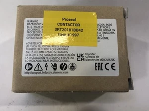 Siemens Contactor 3Rt20181Bb42 Good Quality - Picture 1 of 2