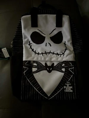 Mochila Loungefly Pesadilla Antes de Navidad Jack Skellington Cosplay Nylon NUEVA Foto 1 de 3