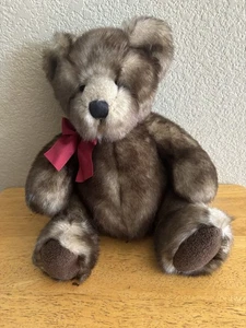 Bombay Company Faux Mink 12” Danny The Teddy Bear Plush By Russ Super Soft - Picture 1 of 4