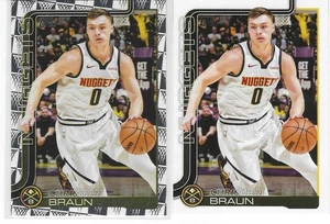 2025-26 Topps #102 Christian Braun Temporada Punta Lámina y Base Denver Nuggets - Imagen 1 de 1