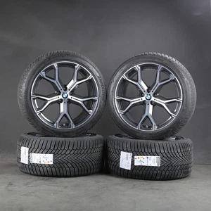 21 Zoll Winterräder original BMW X5 G05 X6 G06 Styling M741 8071998 Winterreifen - Bild 1 von 7