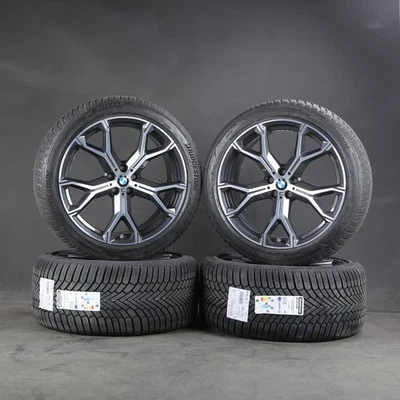 21 Zoll Winterräder original BMW X5 G05 X6 G06 Styling M741 8071998 Winterreifen - Bild 1 von 4