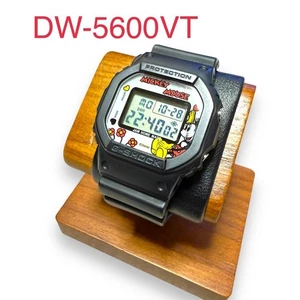 G-SHOCK DW-5600VT Mickey Mouse JAM HOME MADE SHIPS Black Watch Used Japan - Picture 1 of 8