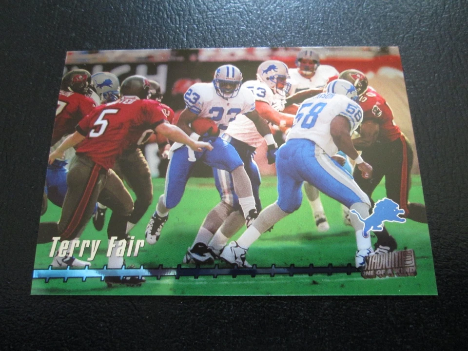 TERRY FAIR 1999 STADIUM CLUB ONE OF A KIND PARALLEL CHROME CARD # 74/150 - Image 1 of 4