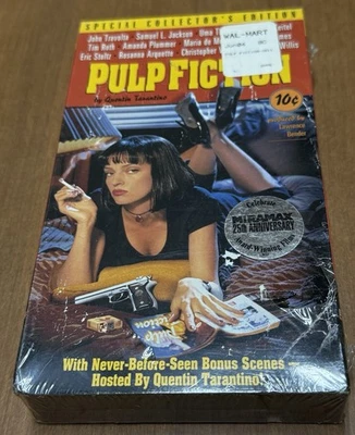 WATERMARKS NEW Pulp Fiction VHS 1996 Special Collectors Edition Tarantino VTG - Image 1 of 4