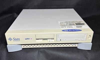 Sun Ultra 5 Workstation, 400MHz, 512MB, 20GB HDD, CD,  SunFast Ethernet X1033A - Image 1 of 4