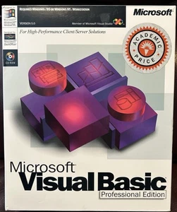 Visual Basic 5.0 Professional Edition CD ROM - Afbeelding 1 van 7