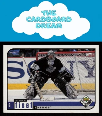 Stephane Fiset 1998-99 UD Choice #97 Los Angeles Kings Hockey Card - Image 1 of 2