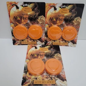 Vintage Autumn Spice Self Sticking Air Fresheners NATURES HARVEST Lot of 3 Pk - Picture 1 of 4