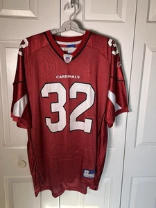 Edgerrin James, Arizona Cardinals, #32 NFL Reebok Jersey, Mens XL - Picture 1 of 4