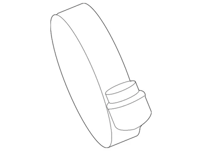 Genuine Subaru Converter & Pipe Clamp 44628aa05a - Image 1 of 3