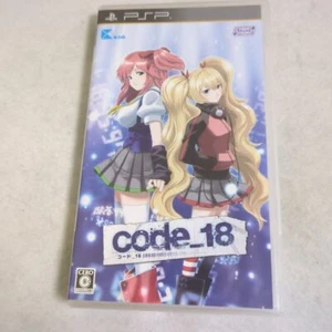 code_18 Normal Edition PSP PlayStation Portable CYBERFRONT Adventure with Case 9 - Picture 1 of 4
