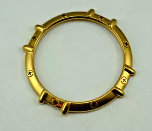 Tag Heuer 2000 256.006 Chronograph Fixed Bezel Gold 34MM New - Picture 1 of 2