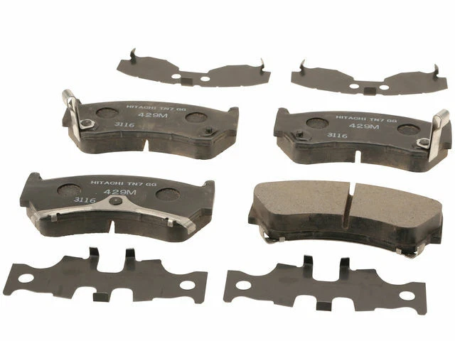 Juego de pastillas de freno delanteras Hitachi formuladas OE para Nissan 200SX 1995-1998 74DFHF Foto 1 de 1