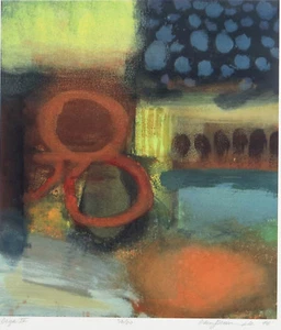 Gary Denmark - Außergewöhnlicher Abstrakter Druck - signiert, nummeriert - Bild 1 von 4