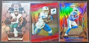 D'Andre Swift Jr. 21-23 Certified, Mosaic & Prestige Lot (3 cards) - Picture 1 of 1