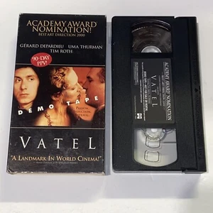 VATEL VHS Screener Demo Tape Copy Movie UMA THURMAN, GERARD DEPARDIEU RARE HTF - Picture 1 of 7