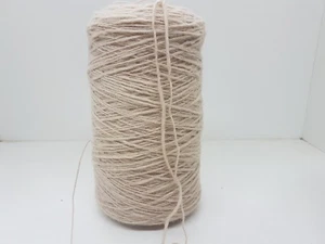 Wolle Garn Stricken weben & häkeln| Bouclè Kone natur handstrickgarn 1,2kg|pay55 - Bild 1 von 6